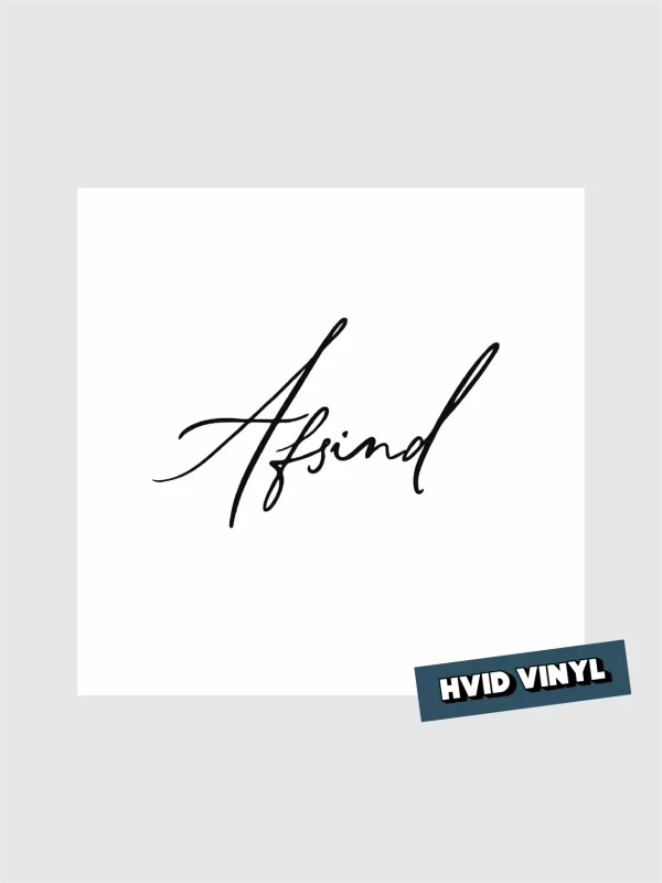 <h5>Afsind</h5> <h6>Afsind [Hvid vinyl}</h6>