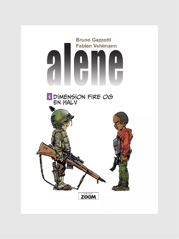 <h5>Alene 6 </h5><h6>Dimension Fire og en Halv</h6>