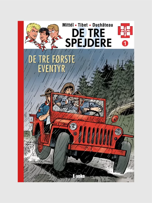 <h5>De tre spejdere 1 </h5><h6>De tre første eventyr</h6>