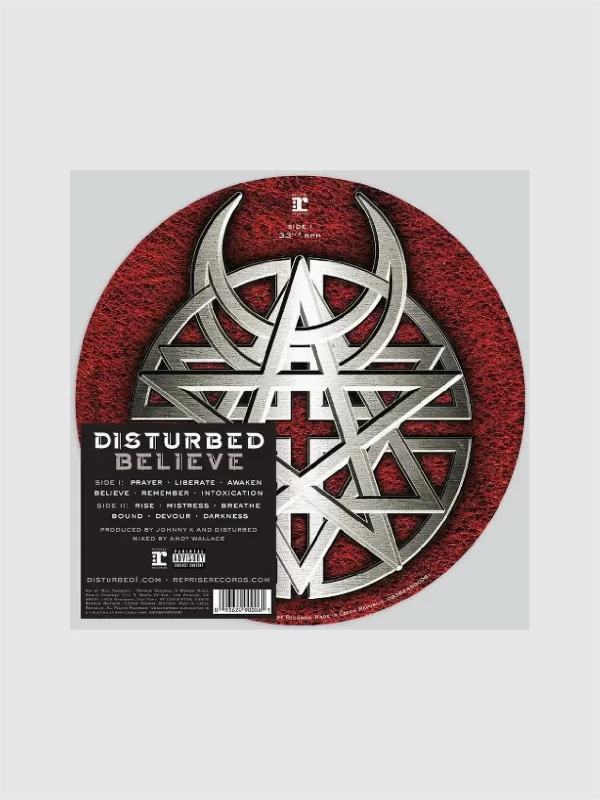 <h5>Disturbed</h5> <h6>Believe (Ltd. Picture Vinyl)</h6>