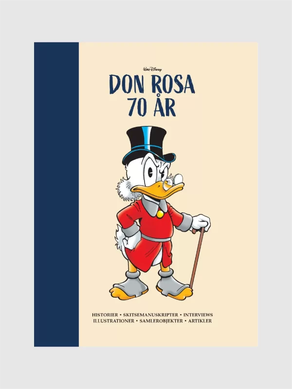 <h5>Don Rosa 70år </h5><h6>Jubilæumsbog</h6>