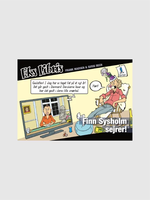 <h5>Eks Libris 10 </h5><h6>Finn Sysholm sejrer!</h6>