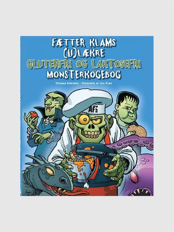 <h5>Fætter Klams (u)lækre</h5><h6>glutenfri og laktosefri monsterkogebog</h6>