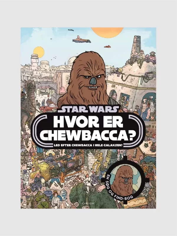 <h5>Hvor er Chewbacca? </h5><h6>En Star Wars søg og find-bog</h6>