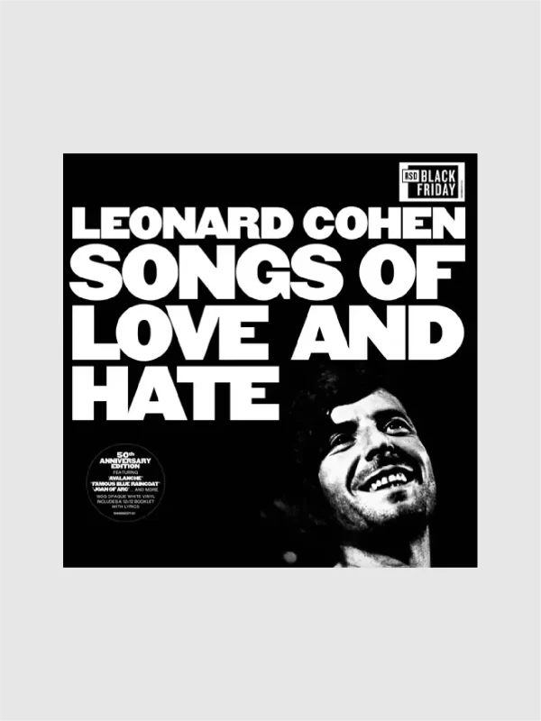 <h5>Leonard Cohen</h5> <h6>Songs of Love and Hate</h6>