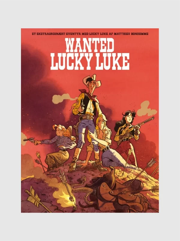 <h6>Wanted Lucky Luke </h6><h6>Lucky Luke - Et ekstraordinært eventyr</h6>