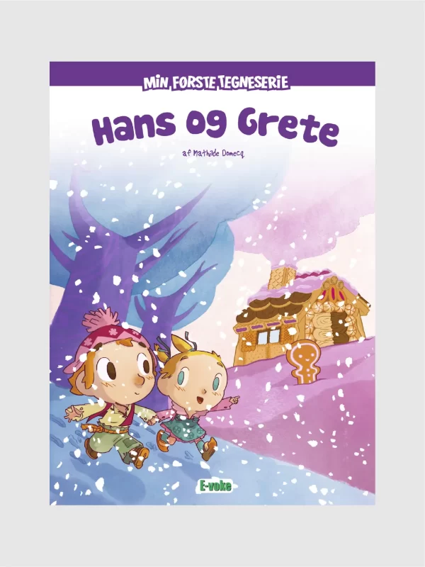 <h5>Min første tegneserie </h5><h6>Hans og Grete</h6>