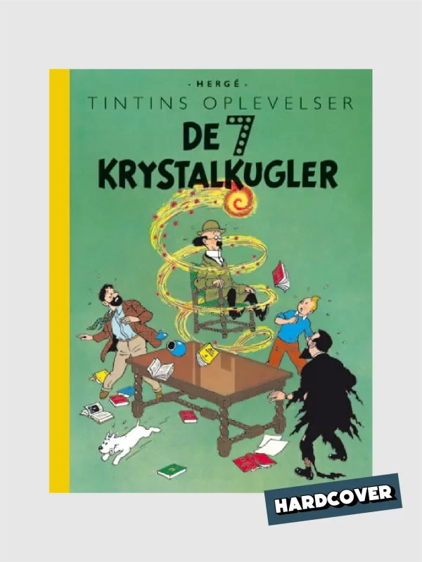 <h6>Tintins Oplevelser 12 </h6><h6>De 7 krystalkugler - retroudgave (HC)</h6>