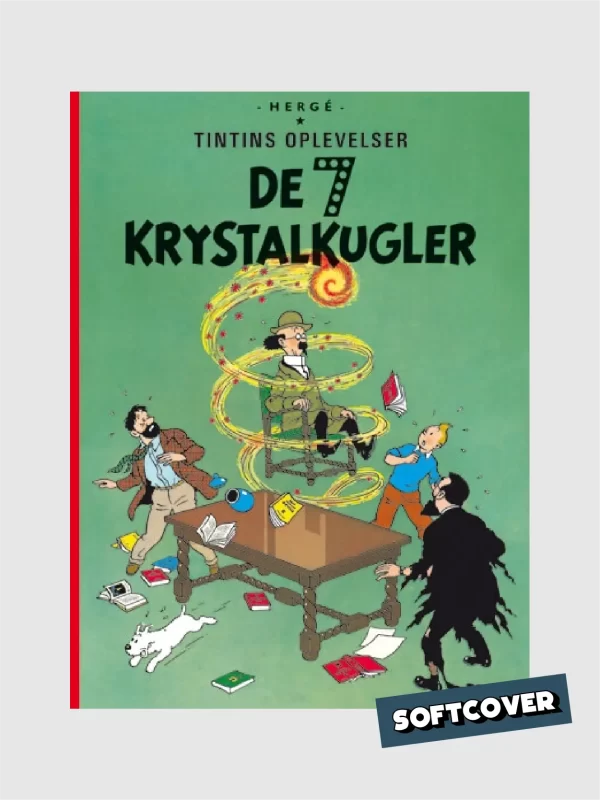 <h5>Tintins Oplevelser 12 </h5><h6>De 7 krystalkugler - softcover (SC)</h6>