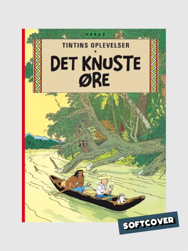 <h5>Tintins Oplevelser 5 </h5><h6>Det knuste øre - softcover (SC)</h6>