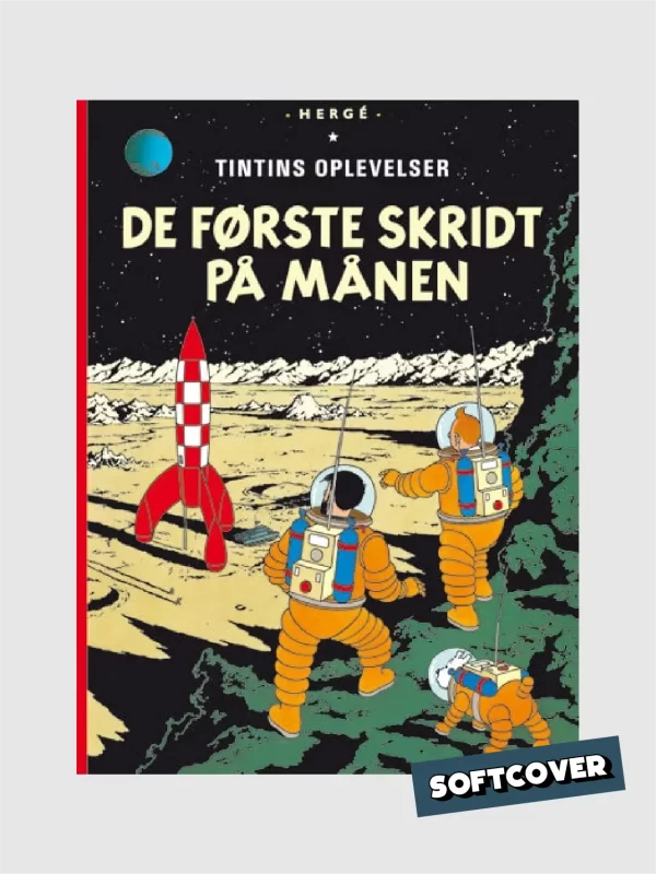 <h6>Tintins Oplevelser 16 </h6><h6>De første skridt på Månen - softcover (SC)</h6>