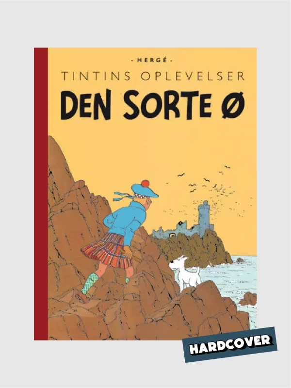 <h5>Tintins Oplevelser 6 </h5><h6>Den sorte ø - retroudgave (HC)</h6>