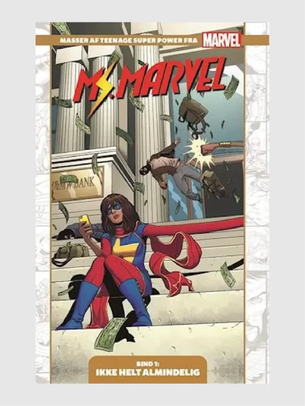 <h5>Ms. Marvel 1 </h5><h6>Ikke helt almindelig</h6>