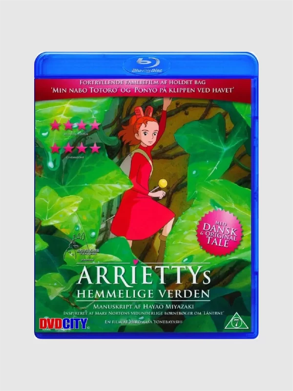 <h5>Arietty's Hemmelige Verden</h5><h6>[BluRay]</h6>