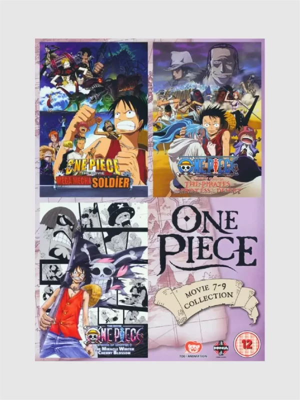 <h5>One Piece</h5><h6>Movie Collection 3 [DVD]</h6>