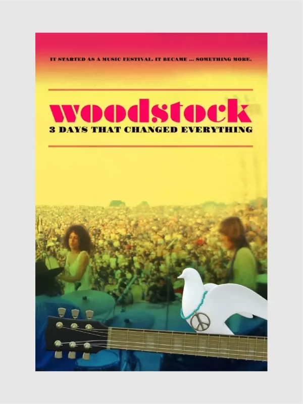 <h5>Woodstock</h5><h6>3 Days That Changed Everything [DVD]</h6>