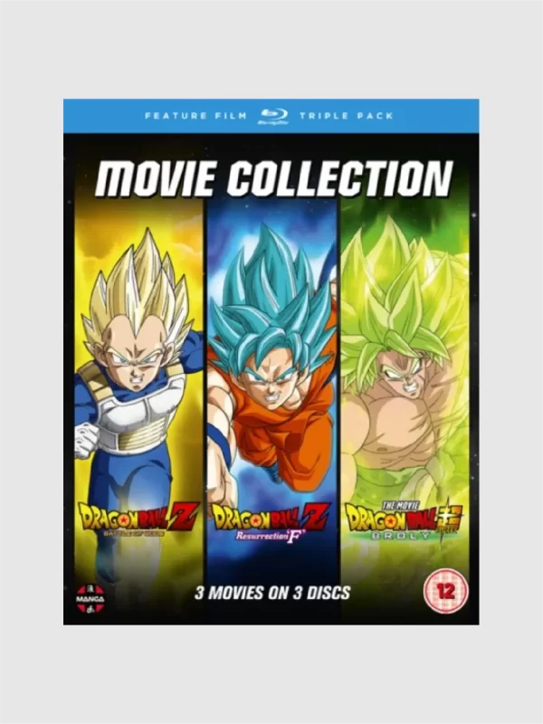 <h5>Dragon Ball Super</h5><h6>3 Movie Collection [BluRay]</h6>