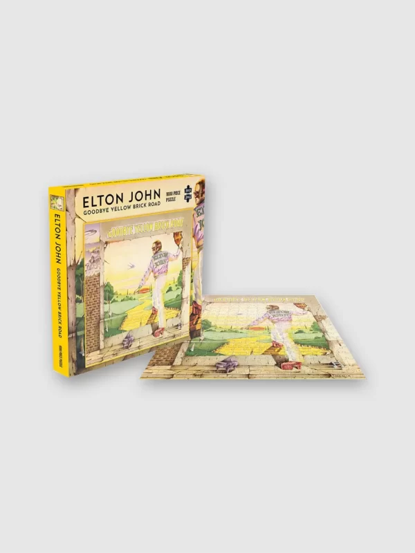 <h5>Puslespil - Elton John</h5> <h6>Goodbye Yellow Brick Road</h6>