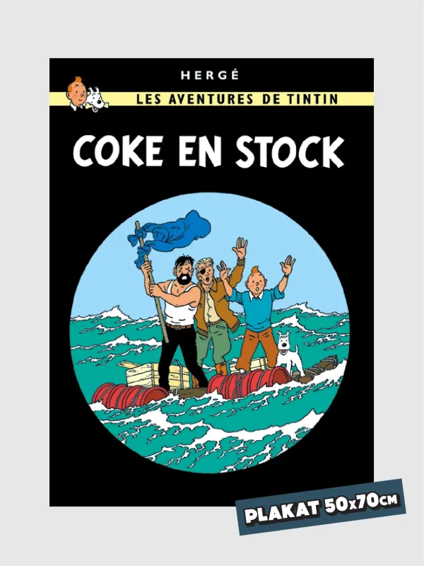 <h5>Tintin Plakat</h5> <h6>Koks i lasten</h6>