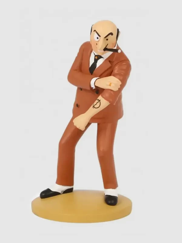 <h5>Tintin Resinfigur</h5> <h6>Rastapopoulos</h6>