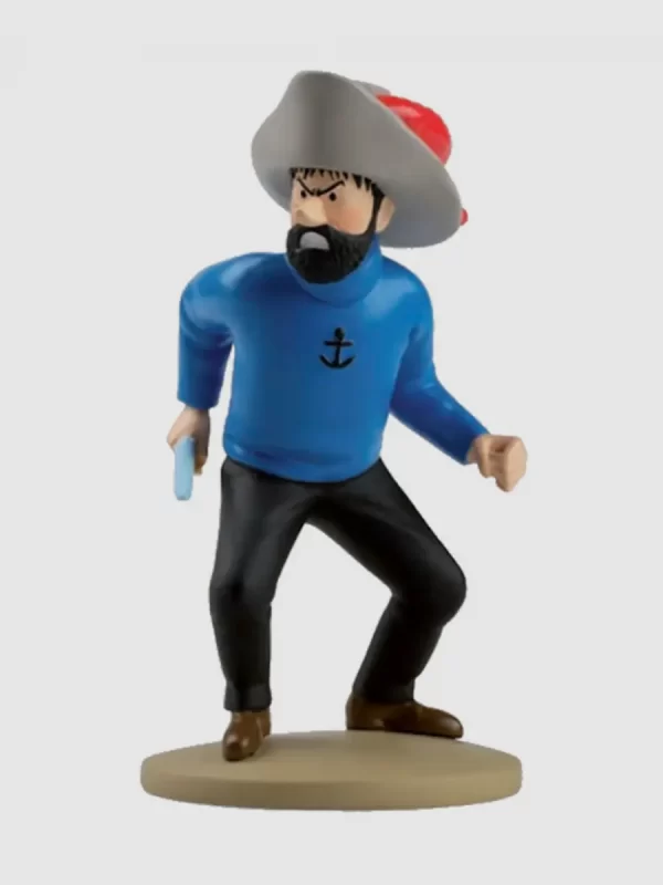 <h5>Tintin Resinfigur</h5> <h6>Haddock som Hadoque</h6>