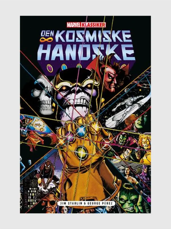 <h5>Den Kosmiske Handske </h5><h6>Infinity Gauntlet</h6>